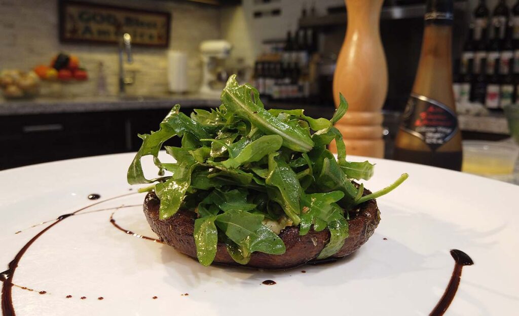 Stuffed Portobello Mushroom