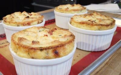 An Amazing Five Cheese Soufflé