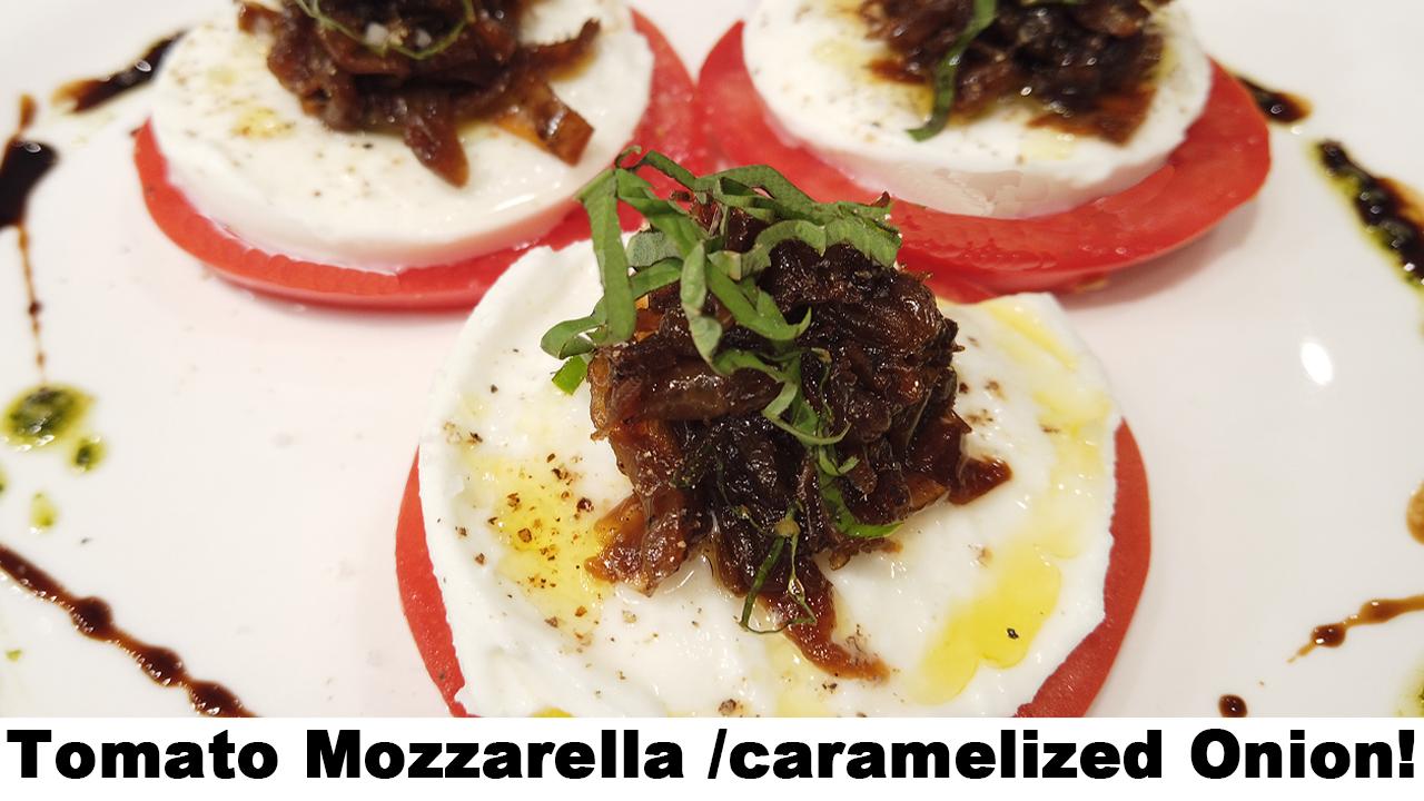 A Delicious Tomato and Mozzarella Salad (Caprese Salad)