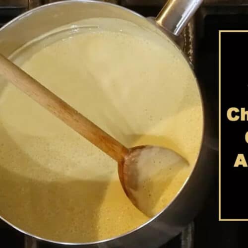How to Make Cream Anglaise