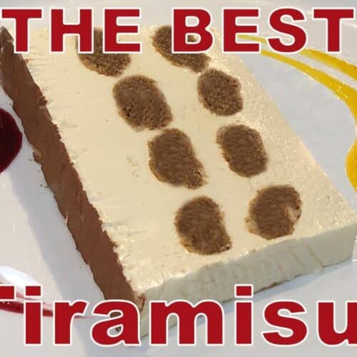 Frozen Mascarpone Tiramisu