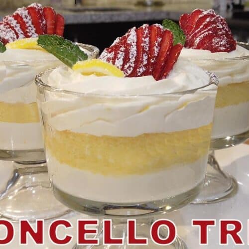 Limoncello Mascarpone Trifle