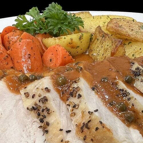 Chicken Au Poivre