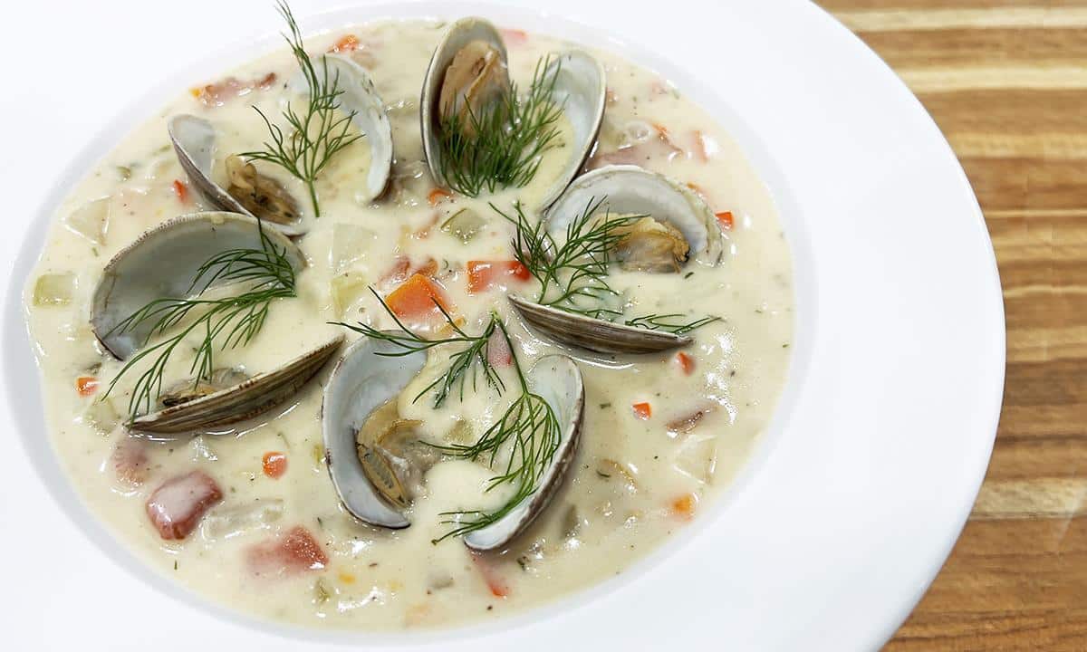 New England Clam Chowder Recipe Chef JeanPierre