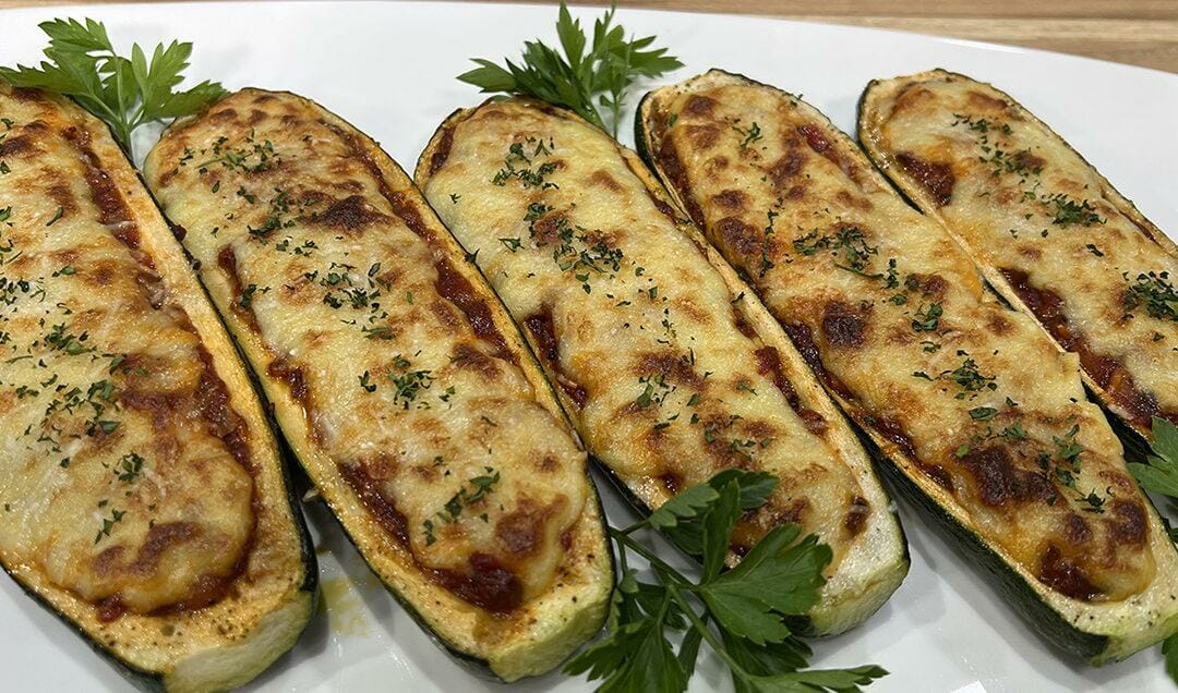 Stuffed Zucchini Boats Recipe