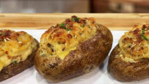 Easy Twice Baked Stuffed Potato Recipe
