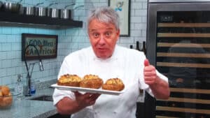Twice Baked Stuffed Potato - Chef Jean-Pierre