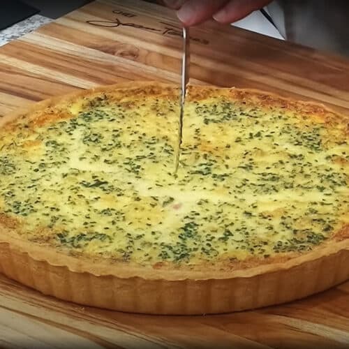 Easy Bacon and Onion Quiche recipe