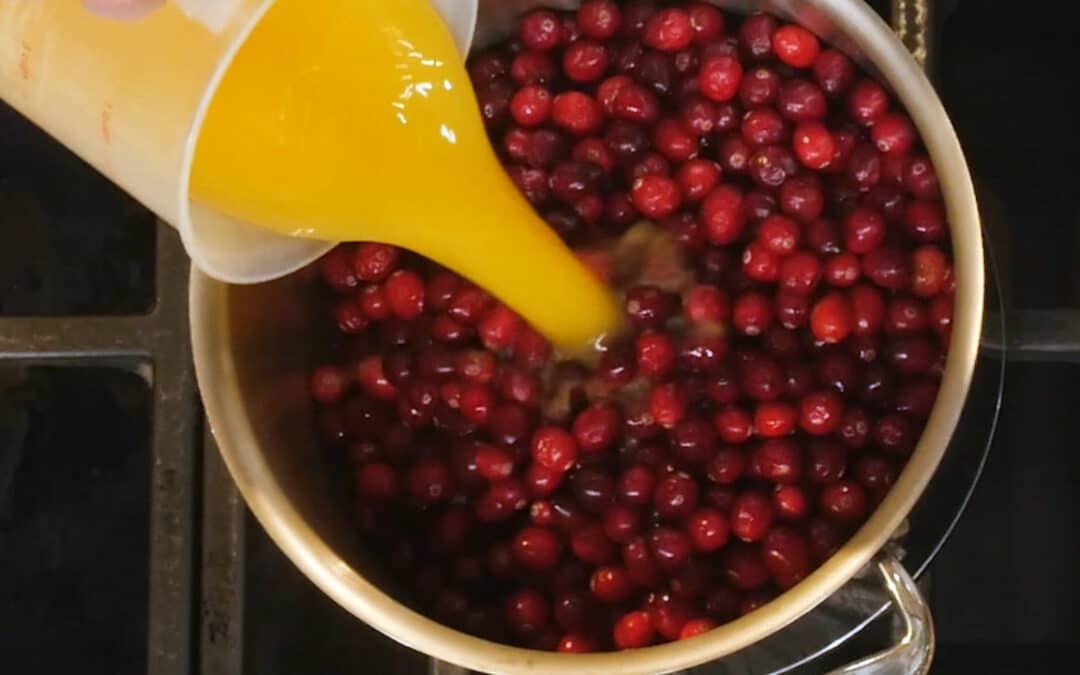 Cranberry Orange Sauce Recipe