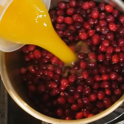 Cranberry Orange Sauce Recipe