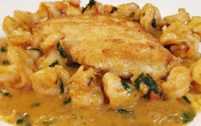 Coconut Crusted Chicken Breast Recipe: A Delectable Shrimp Thai Curry Pairing