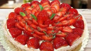 Easy Strawberry Tart Recipe-Chef Jean-Pierre
