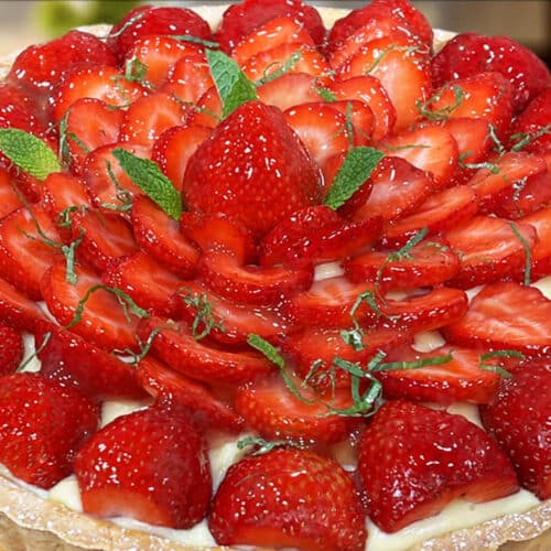 Easy Strawberry Tart Recipe-Chef Jean-Pierre