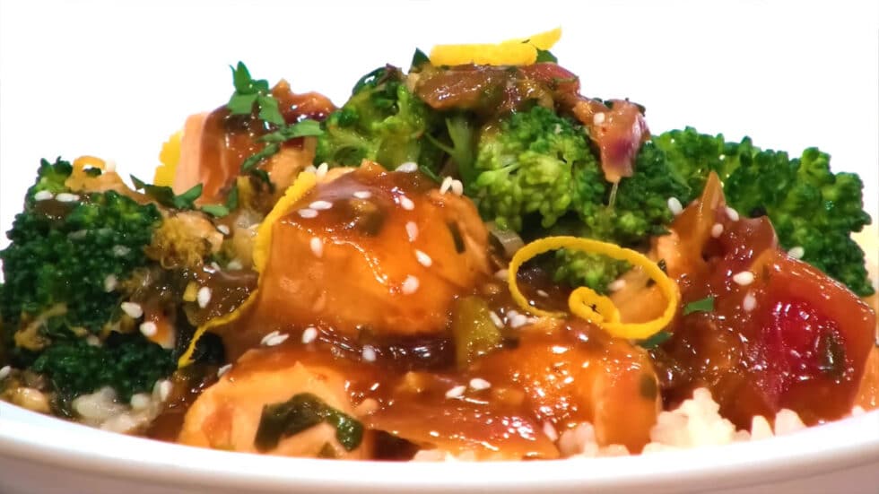 Honey Garlic Chicken Stir Fry