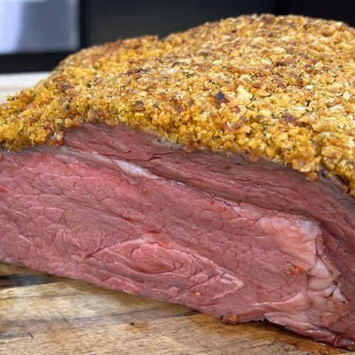 Horseradish Crusted Prime
