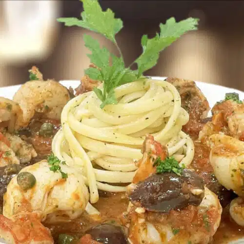 The Perfect Pasta Alla Puttanesca Sauce Recipe With Shrimp 8096