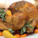 Roasted Thanksgiving Turkey Sage and Orange