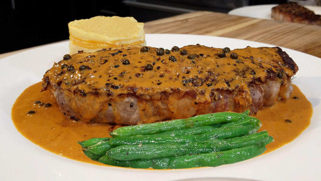Steak Au Poivre
