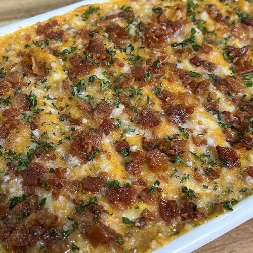 Mashed Sweet Potato Casserole