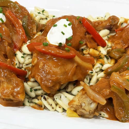 chicken paprikash