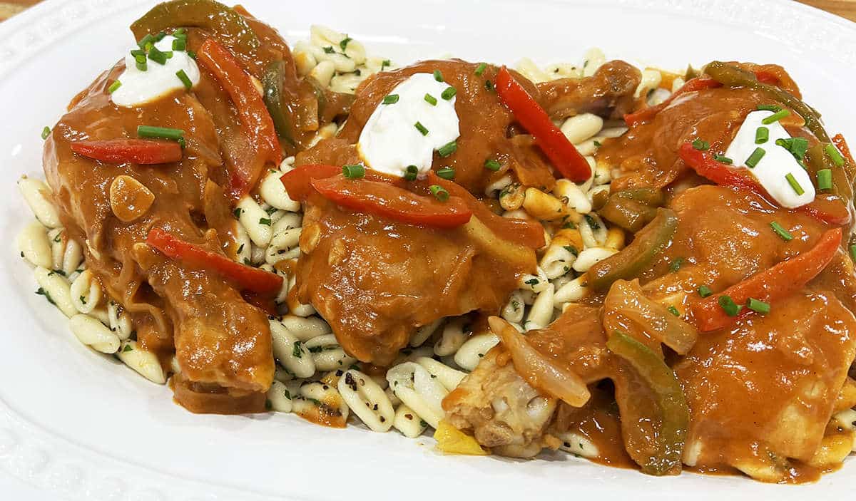 chicken paprikash