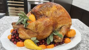 Sage & Orange Butter Roasted Turkey