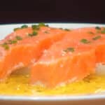 Buttered Poached Salmon