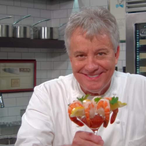 Shrimp Cocktail with the Perfect Cocktail Sauce Chef Jean Pierre