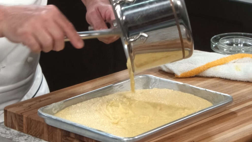 Creamy Polenta & Polenta Cake _ Chef Jean-Pierre