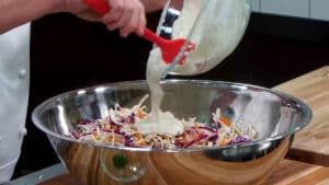 How to Make Coleslaw Recipe Creamy - _ Chef Jean-Pierre
