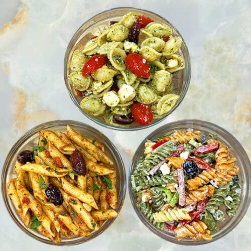 My Top 3 Best Pasta-Salads