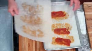 Best Deviled Eggs Recipe - Making Prosciutto Chips