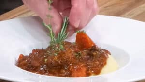 Beer Beef Stew Recipe - Serve the stew hot with mashed potatoes