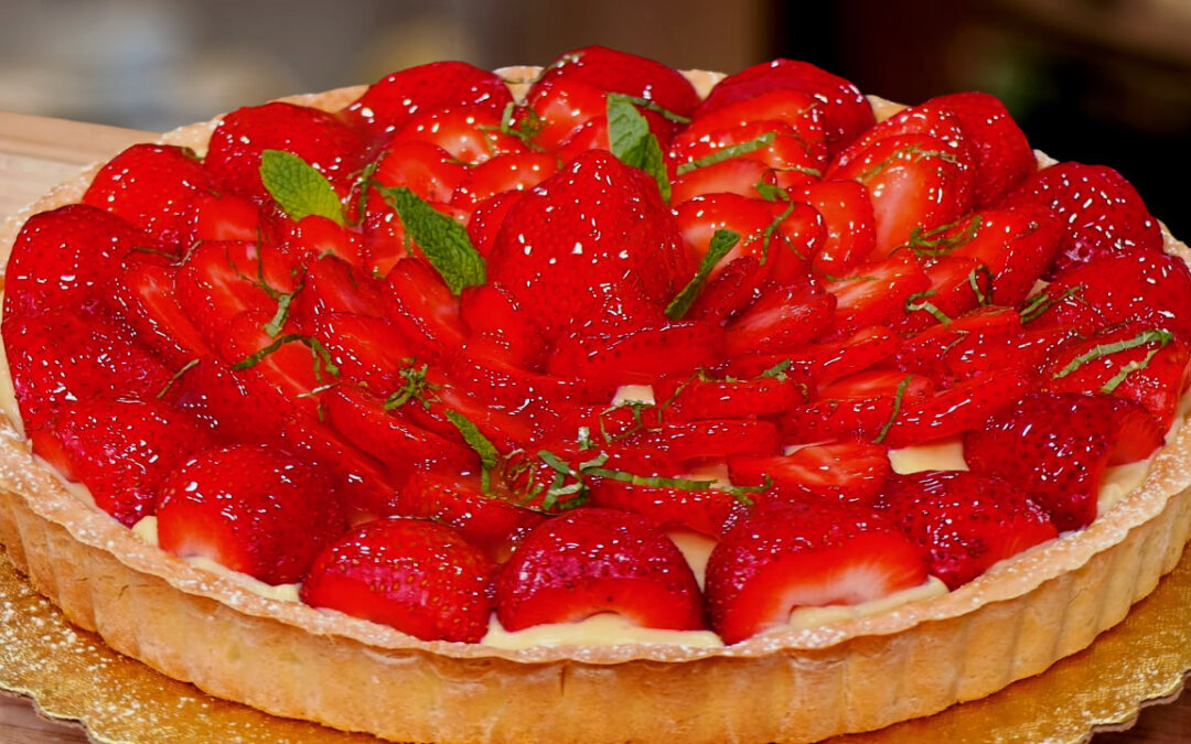 Mouth-Watering Strawberry Tart Recipe: Simply Irresistible.