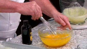 Easy Tiramisu Recipe - cream the egg yolks with sugar.