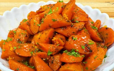 Honey Glazed Carrots with Orange Zest
