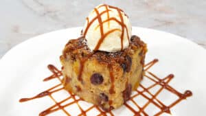 Apple Crisp Bread Pudding