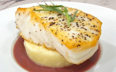 Sensational Chilean Sea Bass Recipe With A Red Wine Sauce