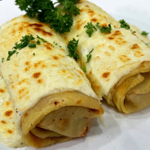 Crepe Cannelloni Bolognese Recipe