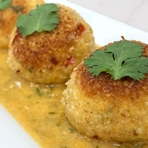 Crispy Thai Chicken Meatballs - Chef Jean-Pierre