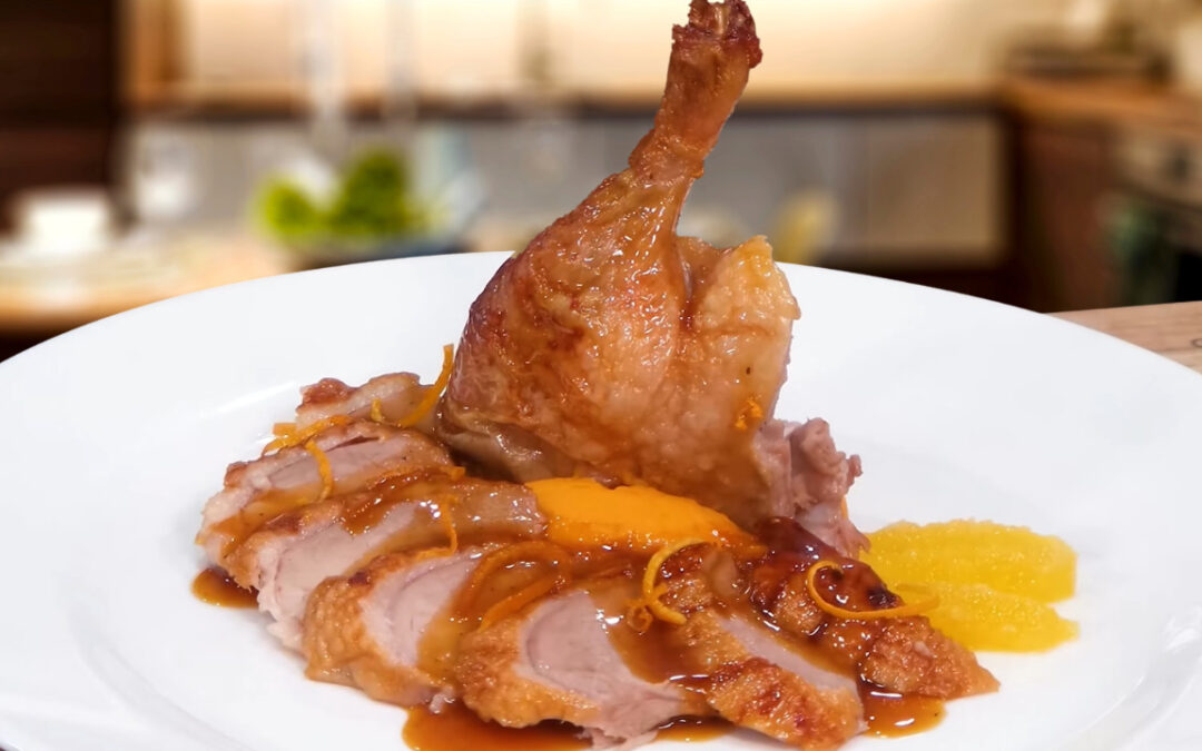 Duck-a-l-Orange-Recipe-Chef Jean-Pierre