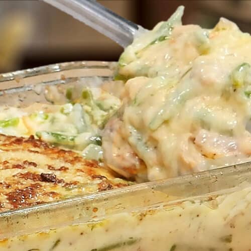 Cheesy Green Bean Casserole Recipe