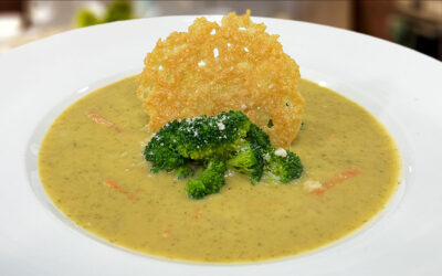 Velvety Broccoli Cheddar Soup