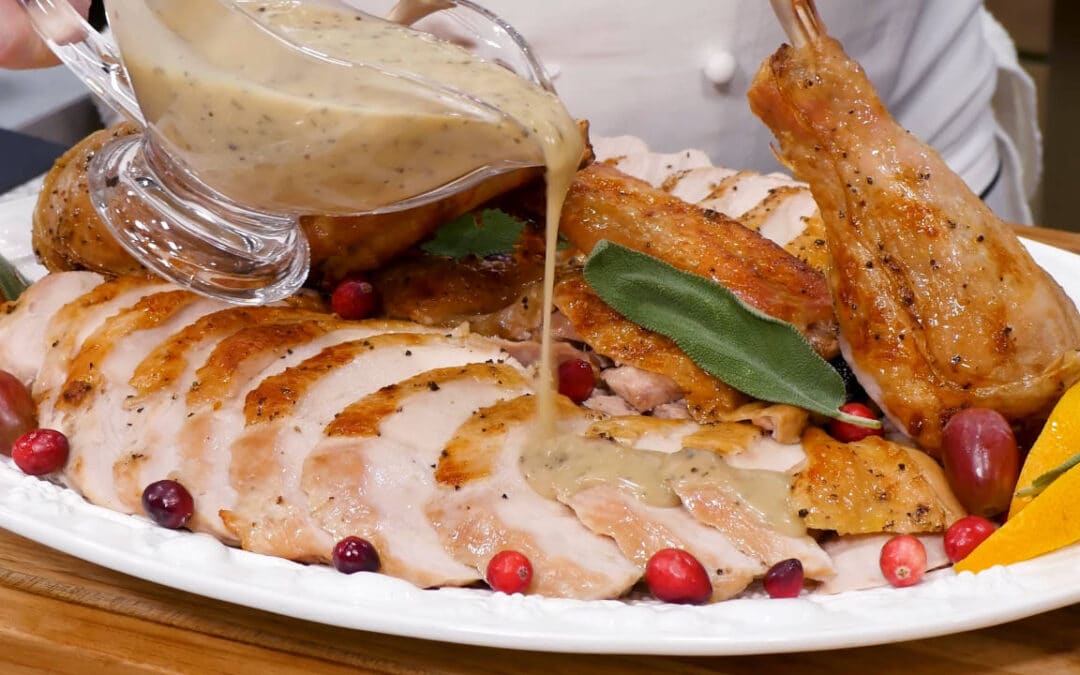 How To Cook A Turkey And Gravy In Just 2 Hours! Foolproof!