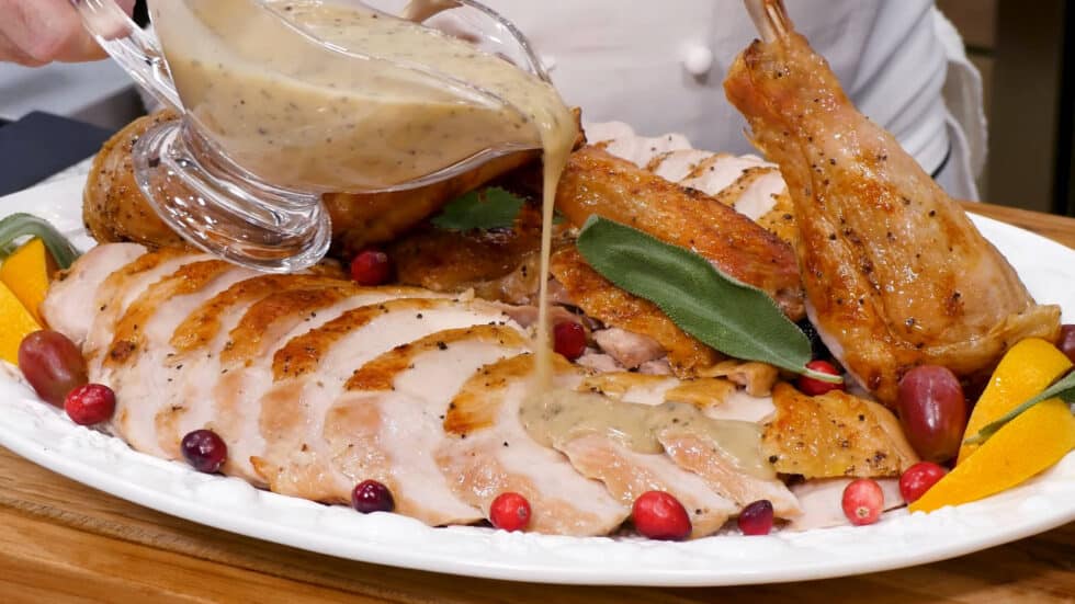 How To Cook A Turkey And Gravy In Just 2 Hours! - Foolproof!