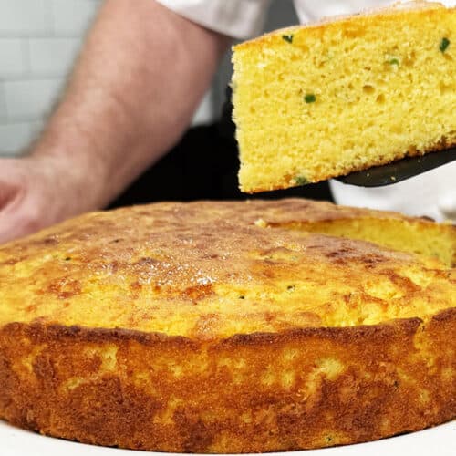 Jalapeño and Cheddar Cornbread Recipe
