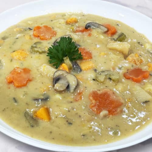Recipe for Creamy Vegetable Soup