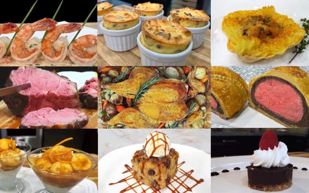 Christmas Menu Selections - Chef Jean-Pierre