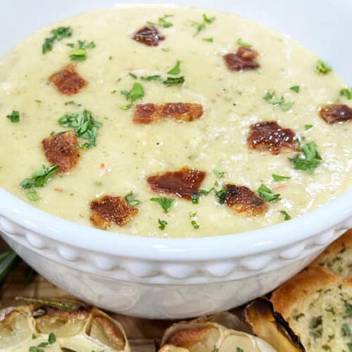 Creamy Garlic Soup Recipe