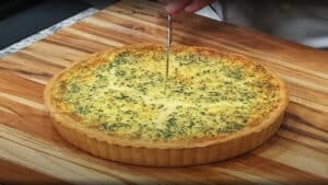 Easy Onion Bacon Quiche recipe